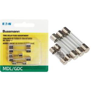 Bussmann 1/2A/1A/2A MDL/GDC Glass Tube Electronic Fuse (5-Pack) Cheap Outlet Locations