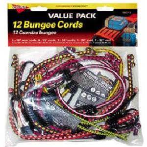 Bungee Cord, 12-Pc. Cheap Low Shipping