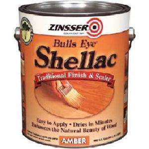 Bull's Eye Amber Shellac, Gallon Discount Store