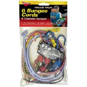Bungee Cord, 6-Pk. New Arrival