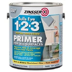 Bulls Eye 1-2-3 Primer, Gray, 1-Gal. Cheap Cheap Online