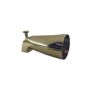 Braxton Harris Company Tub Spout w/ Nose Diverter 1/2 FIP, 5-1/4 Overall Length- Chrome Plated 2025 Newest