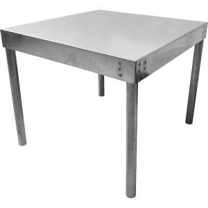 Braxton Harris Company Galvanized Water Heater Stand 18 Gauge(21Lx21x18H) Outlet View