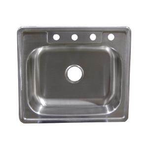 Brokering Solutions Stainless Steel Sink - Single Bowl Top Mount Stockist Online
