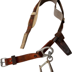 Lineman Belt Circa 1980 Canvas and Leather Workmen Belt by Klein Tools Cheap Supply