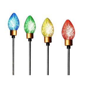J Hofert 4690 LED Bulb Christmas Stake Lights, Multi-Color Discount Many Kinds Of