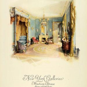 1931 Ad New York Galleries Furniture Home Decor Furnishings Chandelier COL2 2025 Newest