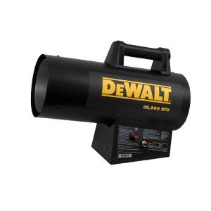 DeWalt F340705 Forced Air Heater, Black, 35,000 Btu Discount Low Cost