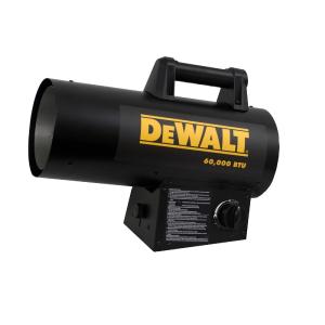 DeWalt F340750/F340710 Forced Air Portable Propane Heater, 60,000 BTU Free Shipping Top Quality