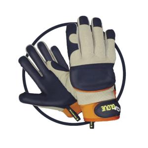 Treadstone ClipGlove Orange Leather Palm Gloves - Large Clearance Official Site