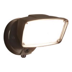 Halo FSL303TIB Dusk to Dawn LED Security Floodlight, 32 Watts, 120 Volt With Mastercard Online