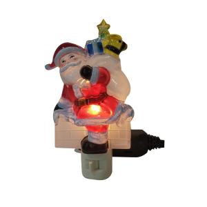 Santas Forest 65603 Light Night Santa, Red/White Outlet Original