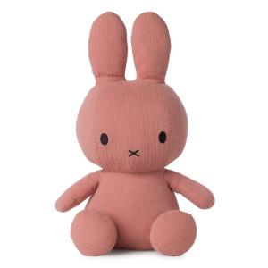 Large Muslin Miffy in Pink (33cm) by Bon Ton Toys Affordable Online