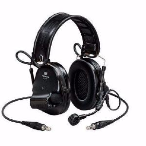 Black 3M PELTOR Swat-Tac VI NIB Dual Comm Headset, Single Freq, 915 Mhz, MT20H682FB-19N SVS Free Shipping Original