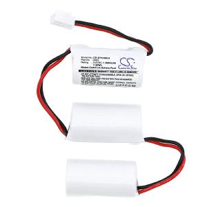 3.6V, Ni-CD, 2000mAh, Emergency Lighting battery fits Dotlux, 3682, 3679, Exittop, 7.20Wh Clearance Get To Buy