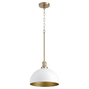 12" Single-Light Dome Pendant Cheap With Paypal