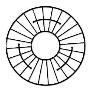 11" Round Bottom Grid Geniue Stockist Cheap Pice