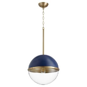 12" Single-Light Globe Pendant Quality Free Shipping Outlet
