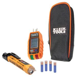 Klein Tools RT250KIT Premium Non-Contact Voltage and GFCI Receptacle Electrical Test Kit Top Quality Online