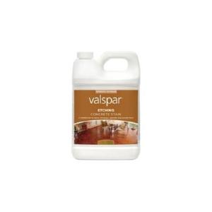 Valspar 024.0082073.007 Etching Concrete Stain 1 Gallon, Cayenne Sale Discount