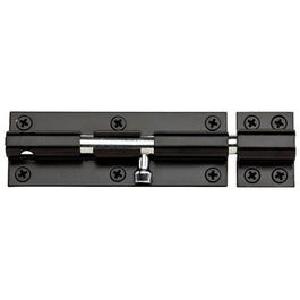 Barrel Bolt, Black, 6-In. Cheap Extremely