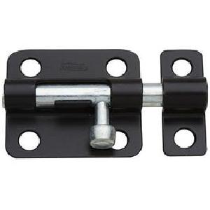 Barrel Bolt, Black, 2.5-In. Visa Payment Cheap Pice