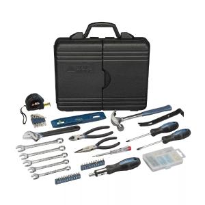 145pc Deluxe Household: Steel & Plastic Hand Tool Set with Pliers, Screwdriver, Wrench, Hammer Buy Cheap Discounts