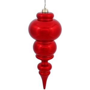 14" Red Shiny Finial UV Drilled B106-SHS168 Free Shipping Release Dates