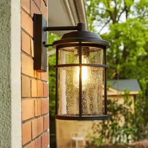 13.2 In 1- Light Matte Black Outdoor Wall Lantern Sconce Outlet Best Sale