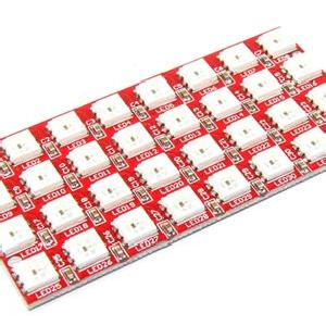 Ws2812 5050 Rgb Led Matrix Module 8x4 Md0294 Discount Exclusive