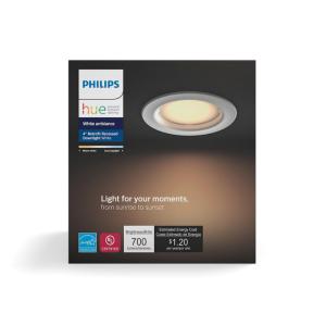 Philips 801480 Hue Dimmable Integrated Smart LED Recessed Kit, White Cheap Sale Manchester Great Sale