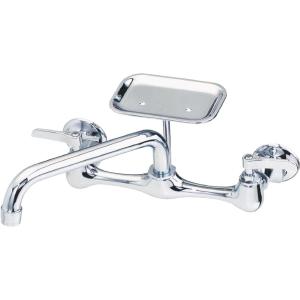 B&K Polished Chrome 2-Handle 8 In. Utility Faucet Discount Wide Range Of