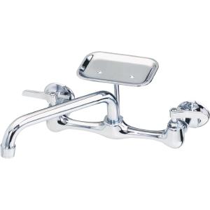 B&K Polished Chrome 2-Handle 12 In. Utility Faucet Outlet Cheap Online