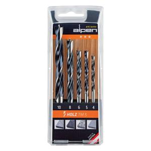 Wood Drill Bit Set 5 Piece 4 5 6 8 10 Cheap Pice For Sale
