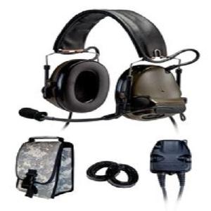 3M(TM) Peltor(TM) COMTAC(TM) III KIT - DUAL COMM - BACK BAND- COYOTE BROWN- RADIOS: AN/PRC-148, AN/PRC-152, AN/PRC-117, AN/PRC-119 Order