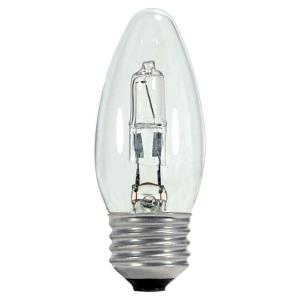 Satco S2443 E26 Decorative Torpedo Light Bulb, 43 Watt, Clear Outlet Low Pice Fee Shipping