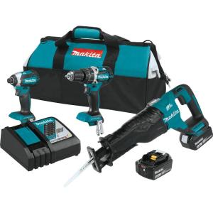 Makita XT328M LXT Lithium-Ion Brushless Cordless Combo Kit, 3 Piece, 18 V Buy