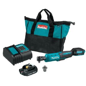Makita XRW01SR1 Ratchet Kit Square Drive, Lithium-Ion Free Shipping For Sale