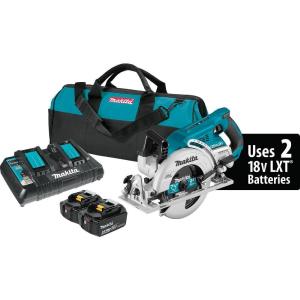 Makita XSR01PT Cordless Brushless Rear Handle Circular Saw Kit,  5,100 rpm Discount Get To Buy