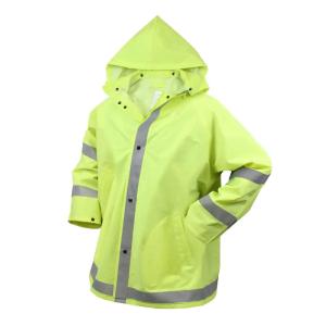Safety Green High Visibility Reflective Rain Jacket Cheap Sale Get Authentic