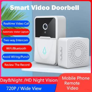 Smart Wireless Video Doorbell WiFi Outdoor HD Camera Night Vision Video Intercom Cheap Sale From China