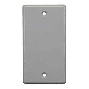 Cantex EZSL-BLANK EZ Box Rectangle Switch Cover, Gray, Thermoplastic Outlet Cheap