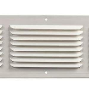 L L Building Products EAC16X8W Aluminum Undereve Vent, White, 16" x 8" Clearance New Arrival