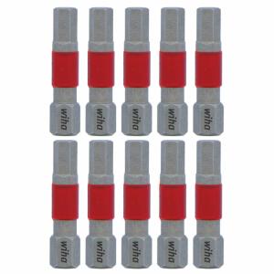 Wiha Tools 76525 MaxxTor Impact Bit Hex 5.0mm x 29mm - 10 Pack Sale Free Shipping