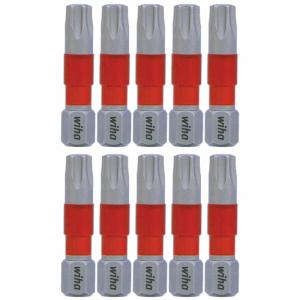 Wiha Tools 76516 MaxxTor Impact Insert Bit Torx T30 - 29mm - 10 Pack Outlet New