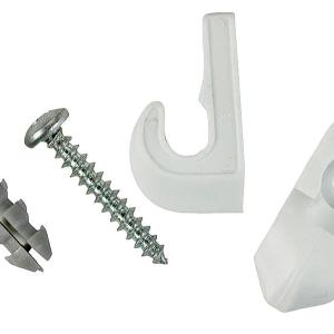 Closetmaid 7546 Down Clip/Anchor With Screw, White Outlet Locations Cheap Online