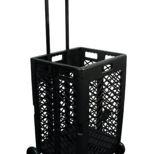 Olympia 85-404 Pack-N-Roll Mesh Rolling Cart, 55 Lb Outlet Affordable