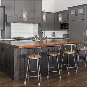 Westinghouse Lighting, Antique Brass Finish with Clear Textured Glass Carmen One-Light Indoor Mini Pendant, - SET OF 3 Clearance 2025 Unisex