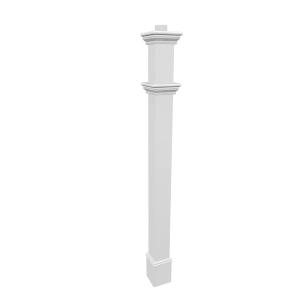 White 74'' H Post (Only) Cheap Sale Big Discount