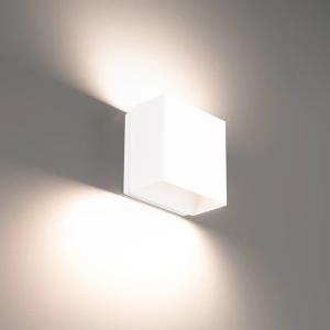 White 1 - Light Dimmable Flush Mounted Sconce Buy Cheap Order